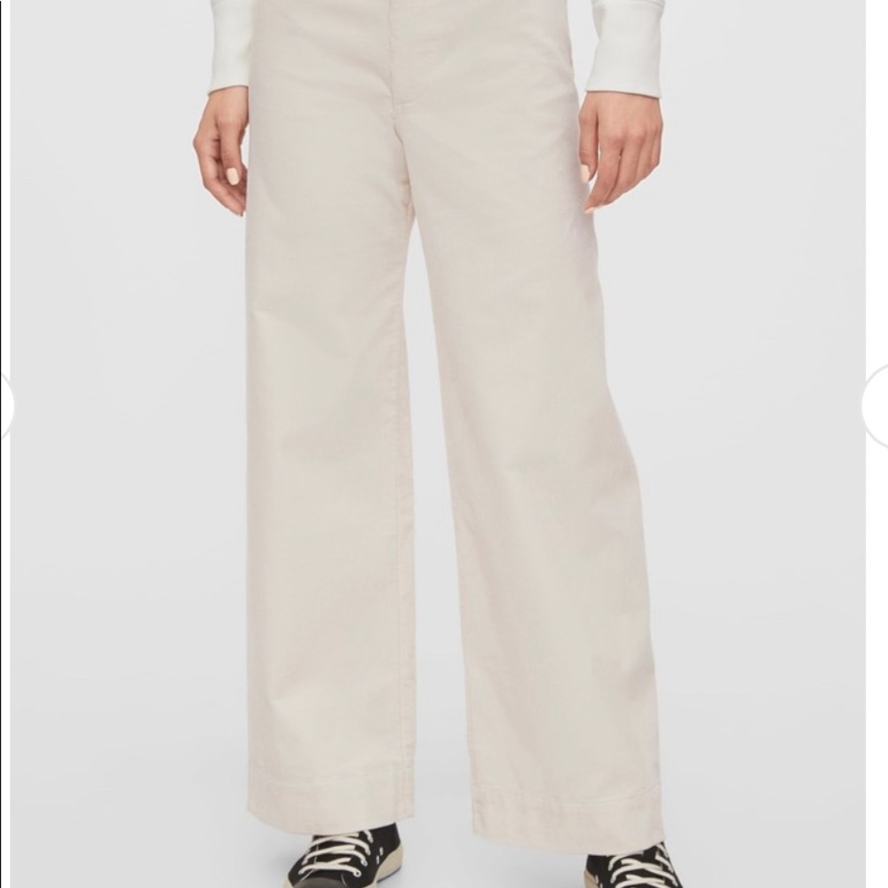 Gap high rise wide leg cords